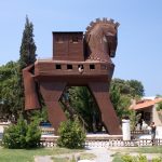 Podoba trojského koně vás překvapí. Ve skutečnosti prý vůbec nešlo o sochu zvířete