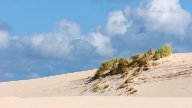 písečné duny Polsko